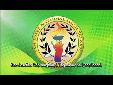 San Josef National High School Hymn. Composed and Lyrics By: .